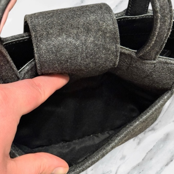 COACH Rare Wool Mini Tote Bag Japan Exclusive - Picture 8 of 10